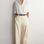 Barrel Pants Beige