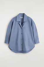 Cotton Shirt Blue - Image 4