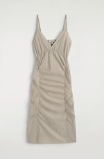 Silk Pleated Dress - Image 4