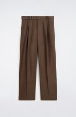 Wide-Leg Trousers Brown - Image 4