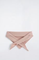 Unisex Cashmere Triangle Scarf Pink