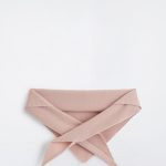 Unisex Cashmere Triangle Scarf Pink