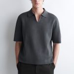 Knitted Polo Gray