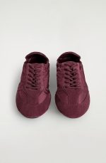 Ballet- Sneakers In Burgundy Spring