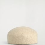 Wool Beret Cream Color