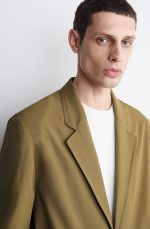 Cotton Blazer Green - Image 3