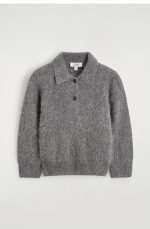 Polo-Collar Regular Sweater - Image 3