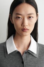 Knitted Dress Gray - Image 3