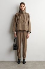 Barrel Trousers Beige