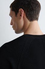 Round-Neck T-Shirt Black - Image 3