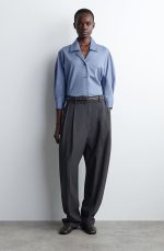 Cotton Shirt Blue - Image 2