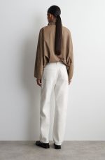 Denim Straight Jeans White - Image 3