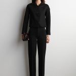 Straight Pants Black