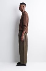 Drawstring Pants Brown - Image 2