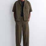 Straight Pants Khaki