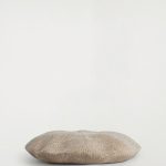 Stereo Knitted Beret Beige