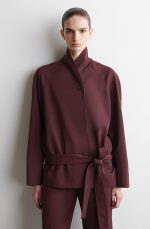 Jacket Burgundy Burgundy