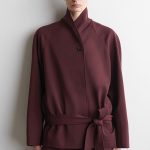 Jacket Burgundy Burgundy
