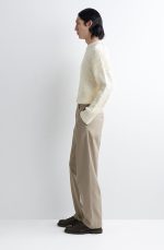 Cotton Straight Pants - Image 2
