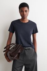 Round-Neck T-Shirt Navy