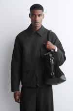 Double-ended Buckle Decorative Strap Lanyard Gray - Image 2