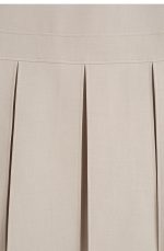 Sleeveless Dress Beige - Image 4