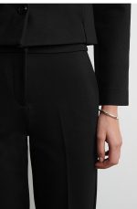 Straight Pants Black - Image 3