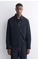 Cotton Shirt Navy
