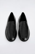 Leather Loafers Black