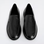 Leather Loafers Black