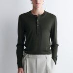 Merino Slim Shirt Green