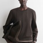 Round-Neck Top Brown