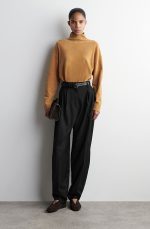 Knitted Mock-Neck Sweater - Image 2