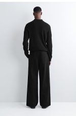 Wide-Leg Jeans Black - Image 2