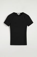 Round-Neck T-Shirt Black - Image 4