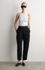 Leather Ballet Flats Black - Image 2