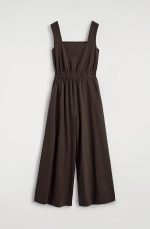 Wide-Leg Jumpsuit Brown - Image 4