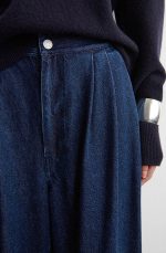 Pleated Regular Jeans - Image 3