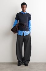 Round-Neck T-Shirt Navy - Image 2