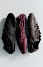 Ballet Leather Lace-up Sneakers Dark Brown - Image 2