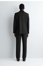 Wool Trousers Black - Image 2