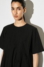 Round-Neck Dress Black - Image 3