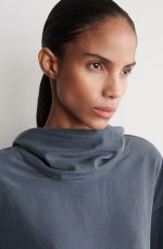 Silk Mock-Neck Top - Image 3