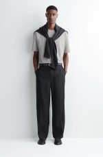 Round-Neck T-Shirt Gray - Image 2