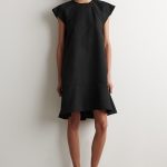 Round-Neck Dress Black