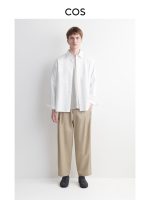 Wide-Leg Pants Beige