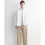 Wide-Leg Pants Beige