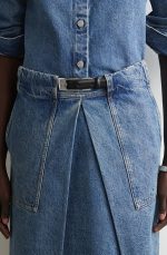Denim Skirt Blue - Image 3