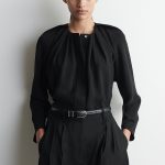 Pleated Top Black