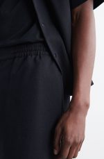 Knitted Shorts Navy - Image 3